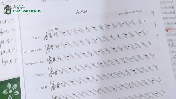 La música ancestral esmeraldeña se inmortaliza en partituras