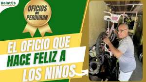 José Macías, el reparador de bicicletas