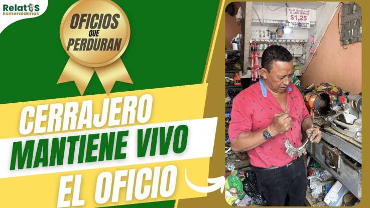 Heredó de su maestro el oficio de cerrajero